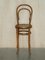 Austrian Bentwood High Back Kitchen Chairs from Thonet, 1920s, Set of 3 15