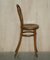 Austrian Bentwood High Back Kitchen Chairs from Thonet, 1920s, Set of 3 18