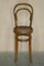Austrian Bentwood High Back Kitchen Chairs from Thonet, 1920s, Set of 3 4