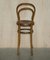 Austrian Bentwood High Back Kitchen Chairs from Thonet, 1920s, Set of 3, Image 13