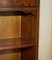 Small Vintage Flamed Mahogany Open Library Bookcase with Drawers from Bevan Funnell 5