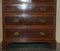 Antique Sheraton Revival Chest of Drawers in Mahogany Satinwood by F. Thomas Halesowen 4