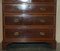 Antique Sheraton Revival Chest of Drawers in Mahogany Satinwood by F. Thomas Halesowen, Image 4