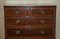 Antique Sheraton Revival Chest of Drawers in Mahogany Satinwood by F. Thomas Halesowen 3