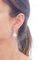 14 Karat White Gold Earrings, Set of 2, Image 5