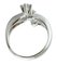 18 Karat White Gold Engagement Ring, Image 2