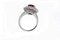 Bague Rubis et Diamants en Or Blanc 2