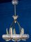 Lámpara de araña Art Déco de cristal de Murano de Ercole Barovier, años 40, Imagen 10