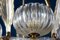 Art Deco Brass Mounted Murano Glass Chandelier from Ercole Barovier, 1940s, Image 14