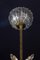 Art Deco Brass Mounted Murano Glass Chandelier from Ercole Barovier, 1940s, Image 13