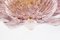 Lampada da soffitto Leave in vetro di Murano rosa, Immagine 4
