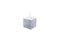 Caja con tapa para pañuelos cuadrada hecha a mano de mármol de Carrara blanco de Fiam, Imagen 3