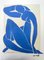 Nach Henri Matisse, Frauenfigur, Siebdruck 1