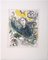 Marc Chagall, L'Artiste II, 1978, Lithographie sur Papier Vélin Darches 2