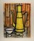 Bernard Buffet, Cafetière Jaune, 1960, Lithographie Originale 1