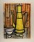 Bernard Buffet, Yellow Coffee Maker, 1960, Litografía original, Imagen 1