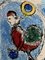 Original Ausstellung Chagall, 90. Jubiläum des Cecile Gallery Poster, 1977 5