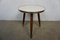 Tripod Flower Stool with Round Resopal Plate, Image 1