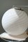 Vintage Murano White Swirl Deckenlampe 5