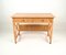Mid-Century Bamboo, Rattan and Wood Writing Desk with Drawers, Italy, 1980s 4