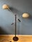 Mid-Century Mushroom Stehlampe mit zwei Armen von Dijkstra 1