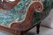 19th Century French Empire Walnut Chaise Lounge 3