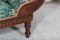 19th Century French Empire Walnut Chaise Lounge, Image 8
