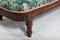 19th Century French Empire Walnut Chaise Lounge 13
