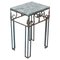 French Marble and Iron Side Table 1