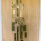 Brutalist Wood Wardrobe with Brass Detailing 8