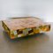 Large Patchwork Copper Coffee Table, 1960s 1