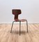 Vintage Modell 3103 Stuhl aus Holz von Fritz Hansen 1