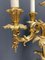 Louis XV Style Bronze Candelabras with Marble Base, Set of 2 7