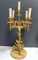 Louis XV Style Bronze Candelabras with Marble Base, Set of 2 4