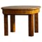 Swedish Art Deco Oval Dining Table in Burl Wood, 1930s 1