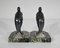 Art Deco Heron Bookends by Maurice Frécourt, 1920s, Set of 2 7