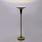 Floor Lamp with White Metal Reflector, 1940s 5