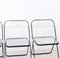 Mid-Century Plia Dining Chairs by Giancarlo Piretti for Castelli / Anonima Castelli, Set of 2 3