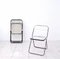 Mid-Century Plia Dining Chairs by Giancarlo Piretti for Castelli / Anonima Castelli, Set of 2 8
