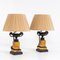 19th Century Table Lamps with Tazza Decor, Set of 2, Image 3