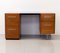 Mid-Century Danish Asymmetrical Teak and Formica Desk 1