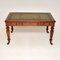 Antique William IV Leather Top Writing Table and Desk, Image 1