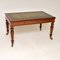 Antique William IV Leather Top Writing Table and Desk 11