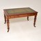 Antique William IV Leather Top Writing Table and Desk, Image 2