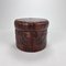 Leather Patchwork Storage Pouf, 1970s, Image 6
