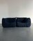 Navy Togo Corner Sofas and Footstool from Ligne Roset 6