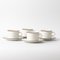 Vintage Porcelain Domino Coffee Cups by Anne Marie Trolle for Royal Copenhagen, 1970s, Set of 4 2