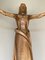 Hans Heinzeller, Grande Cristo, anni '60, scultura in legno di tiglio, Immagine 2