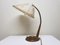 Lampe Ajustable Vintage en Teck, 1960s 1