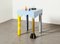 Jozef Van Der Horst, Party Table Sculpture, 1986, Laminate, Wood & Neon Lamps, Image 1